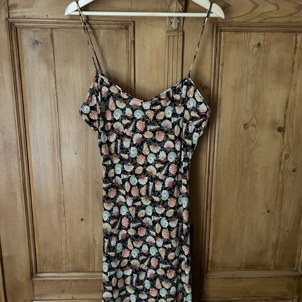 DÔEN SASHA DRESS -- NOIR TRESORS DE LA MER